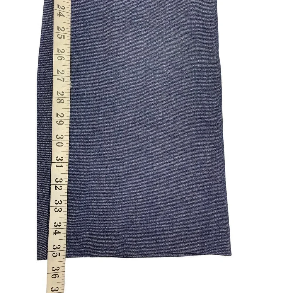 Express Design Studio Women's Casual Denim Colored Slacks - Picture 6 of 6